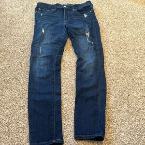 Stretch midrise dark legging